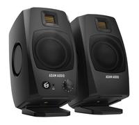 Adam Audio Enceintes de monitoring de bureau D3V amplifiées USB-C (Paire, Noir)