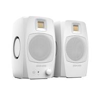Adam Audio Système de monitoring de bureau amplifié D3V – USB‑C – Paire blanche