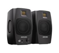 Adam Audio Enceintes de monitoring de bureau D3V amplifiées USB-C (Paire, Noir)