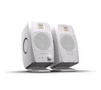 Adam Audio D3V Système de Moniteur de Bureau Actif avec Port USB-C (Paire) Blanc