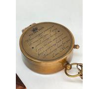 Adam Crafts - Boussole de Dieu en laiton, cadeau antique à graver pour homme, boussole « To My Son » de qualité supérieure est parfaite pour des souvenirs distinctifs et intemporels (boussole de poche
