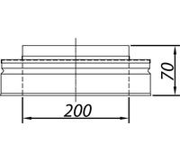 ADAM DW Embout de cheminée fi 200