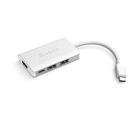Adam Elements CASA Hub A01m USB 3.1 Type-C 4 en 1 Multifonction Argenté