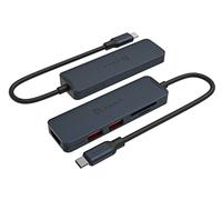 Adam Elements CASA HUB A05 USB-C 3.1 Gen 2 Hub 5 en 1, Bleu Nuit