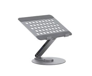 ADAM elements Station d'accueil USB-C 360° - Hub USB-C 360 USB-C 8 en 1 en aluminium pour MacBook, iPad et ordinateurs portables USB-C - hôte USB-C, USB-C PD, USB-A x 2, HDMI, audio, SD 3.0, microSD