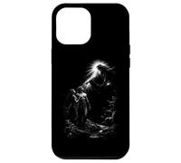 Adam et Eve Genèse Création Dieu Lumière Divine Coque pour iPhone 12 Pro Max