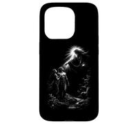 Adam et Eve Genèse Création Dieu Lumière Divine Coque pour iPhone 15 Pro