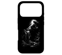 Adam et Eve Genèse Création Dieu Lumière Divine Coque pour iPhone 17 Pro