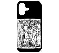 Adam et Eve près de l'arbre sacré dans Le rôle de Death Occult Goth Grungy Coque pour iPhone 17