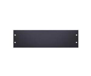 Adam Hall 19" Parts 87223 STL - Plaque aveugle 3 U pour rack 19", acier, profilé en U