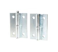 Adam Hall - 2270 L Charnière Dégondable petite zinc (La paire)