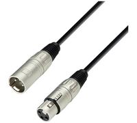 Adam Hall 3 STAR MMF 0050 XLR Câble de liaison [1x XLR mâle 3 pôles - 1x XLR femelle 3 pôles] 0.5 m noir