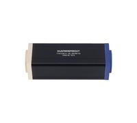 Adam Hall 4 STAR A : adaptateur secteur PM IN PM OUT, adaptateur de rallonge pour câbles d'alimentation, entrée PowerIn et sortie PowerOut, norme EN 60320-1, boîtier en aluminium