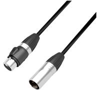 Adam Hall 4 STAR DGH 2000 IP65 DMX XLR Câble de liaison [1x XLR mâle 5 pôles - 1x XLR femelle 5 pôles] 20 m noir