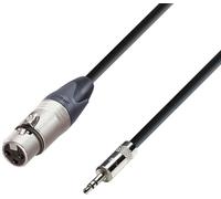 Adam Hall - K5MYF0300 - Câble Micro XLR femelle Neutrik vers Jack 3,5 mm stéréo - 3.00 m