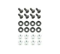 Adam Hall - 5924M8AH - Kit de Montage pour deux Appareils 19" avec Écrous 6 Pans M6