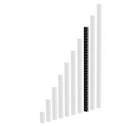 Adam Hall - 61535B16 - Profilé rack en acier 2 mm, 16U