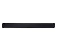 Adam Hall 19" Parts 87221 STL - Plaque aveugle 1 U pour rack 19", acier, profilé en U