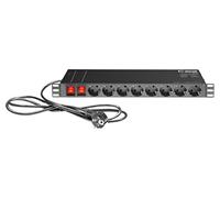 Adam Hall "Adam Hall 874716 Power Strip 1 U 19"""