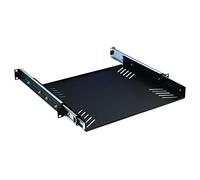 Adam Hall 87556 Support 19" 1 U avec charnières Extensibles - Accessoires pour Racks