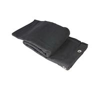 Adam Hall Accessories 0152 X 93 Molleton de scène B1 avec œillets Noir 9 x 3 m