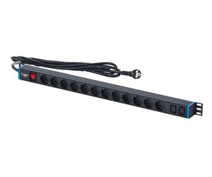 Adam Hall Adam Hall 874714 Power Strip 1U