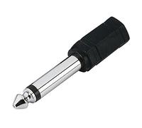 Adam Hall - Adaptateur Jack 3,5 mm mono femelle vers Jack 6,35 mm mono mâle