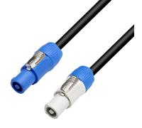 Adam Hall Câble Powercon 1,5 m Section 1,5 mm Norme EU Préassemblé