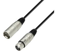 Adam Hall Câble de microphone noir XLR-F/XLR-M