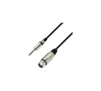 Adam Hall Câble Jack Mono Mâle 6.35 mm XLR Femelle 1m