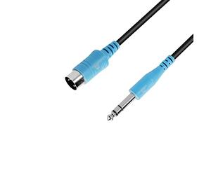 Adam Hall Cables 3 STAR BV MIDI 0090 - TRS/MIDI Jack TRS x MIDI 5-pole | 0.9 m