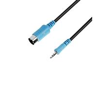Adam Hall Cables 3 STAR BW MIDI 0150 - TRS/MIDI Klinke TRS x MIDI 5-Pol | 1,5 m
