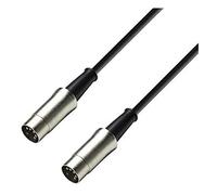 Adam Hall Cables 3 STAR MIDI 0300 BLK-5 - Câble MIDI 3 m noir 5 points