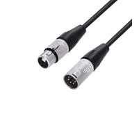 Adam Hall Cables 4 STAR DGH 5 0500 DMX Cable | Rean 5-pole XLR 5-pins assigned | 5 m