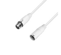 Adam Hall Cables 4 STAR MMF 1000 SNOW - Câble microphone XLR femelle vers XLR mâle 10 m