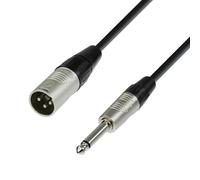 Adam Hall Cables 4 STAR MMP 0300 - Câble Micro REAN XLR mâle vers Jack 6,35 mm mono 3 m