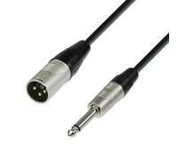Adam Hall Cables 4 STAR MMP 0500 - Câble Micro REAN XLR mâle vers Jack 6,35 mm mono 5 m