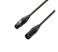 Adam Hall Cables 5 STAR DHM 0020 - Câble adaptateur, XLR 5 points femelle vers XLR 3 points mâle, noir, 0,2 m