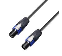 Adam Hall Cables 5 STAR S 425 SS 0300 Câble de haut-parleur ultra flexible 4 x 2,5 mm² 4 broches Neutrik SpeakON 3 m