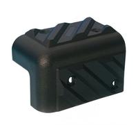 Adam Hall - Coin d'enceinte empilable chevrons - plastique noir