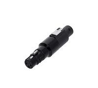 Adam Hall Connectors 4 STAR A XF3 SF4 Adaptateur XLR 3 broches femelle vers haut-parleur 4 broches femelle