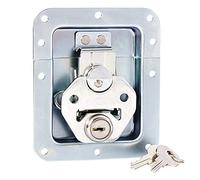 Adam Hall - Fermoir papillon médium à serrure avec ressort - Zinc