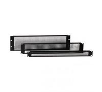 Adam Hall Panneau aération 19" Parts 87223 VR – 3 U pour rack 19", trous ronds, profil en U