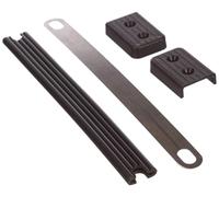 Adam Hall Hardware 3427 - Poignée à Courroie plastique noir 280 mm