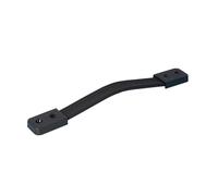 Adam Hall – Poignée à courroie Hardware 3427 – 280 mm plastique – Capuchons polycarbonate noir