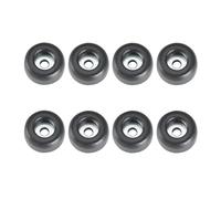 Adam Hall Hardware 4900 M8 AH - Lot de 8 Pied caoutchouc 25 x 11 mm noir en sachet