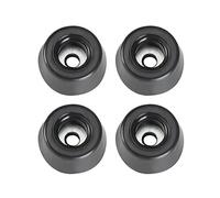 Adam Hall Hardware 4903 M4 AH - Lot de 4 Pied caoutchouc 20 x 9 mm noir en sachet