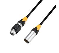 Adam Hall K 4 DMF 0150 Câble IP 65 DMX et AES/EBU 3 broches XLR (m) vers X