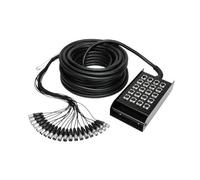 Adam Hall Câble multipaire K20C30 16/4 avec boîtier de scène 30 m
