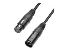 Adam Hall Câble DMX 3 STAR DGH 1000 – XLR mâle 5 points vers XLR femelle 5 points – 10 m